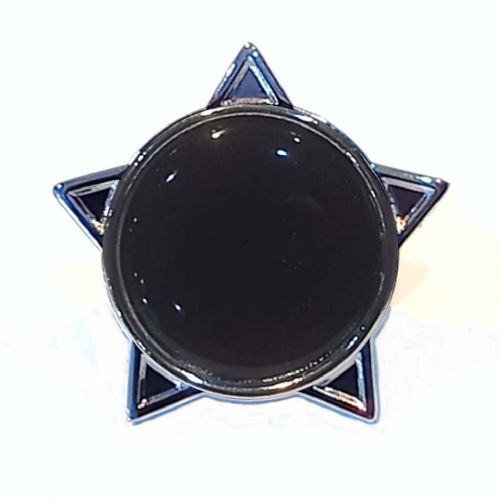Black star badge